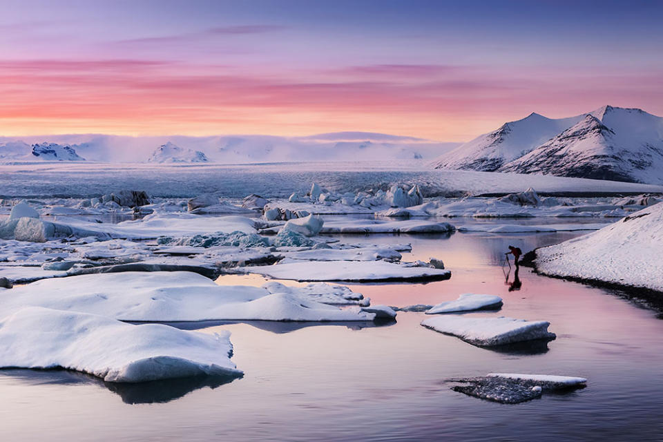 冰河湖（Image Source : Getty Creative/Westend61）