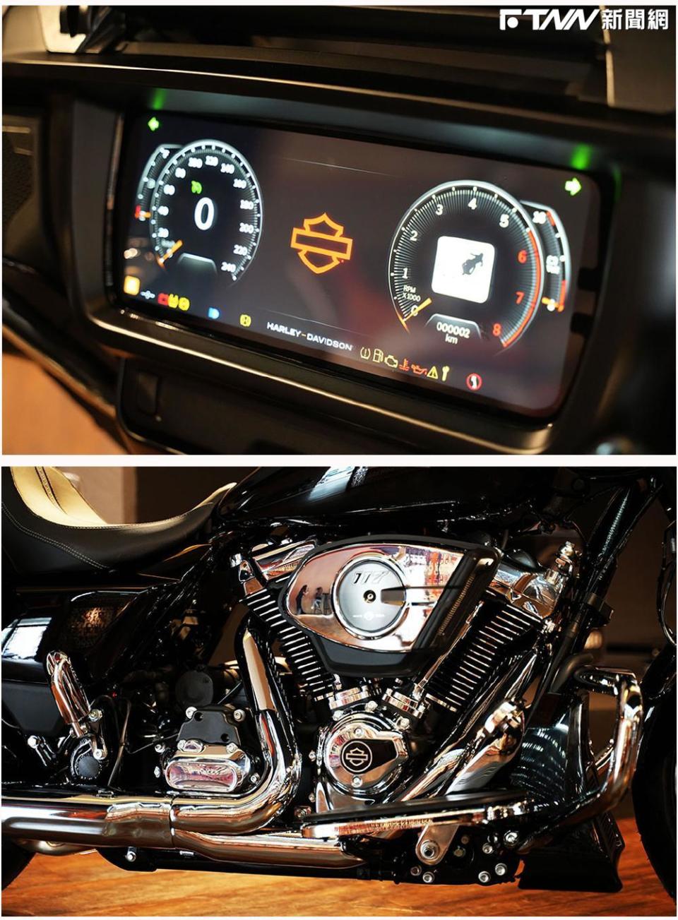 Touring 117 Street Glide™與Road Glide™迎來全面升級，打造出性能與時尚兼具的車款，豎立豪華美式重機的標竿。