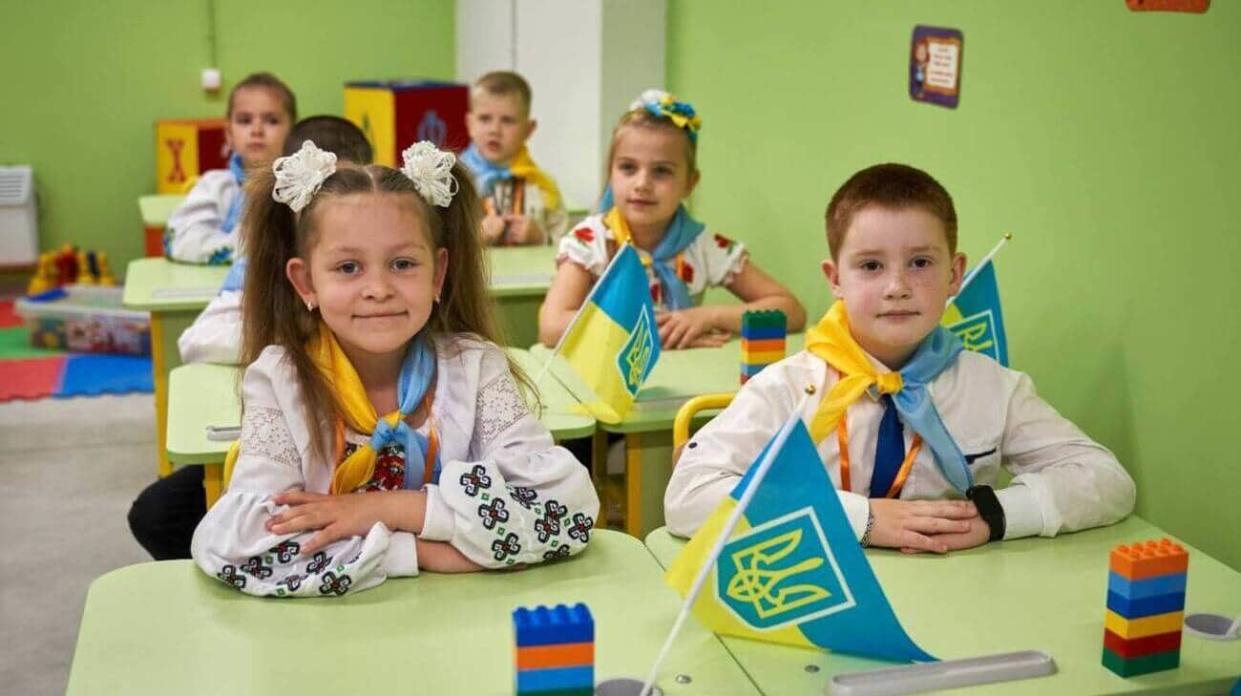 Trial lesson in the first underground school of the city of Kharkiv. Photo: Ihor Terekhov