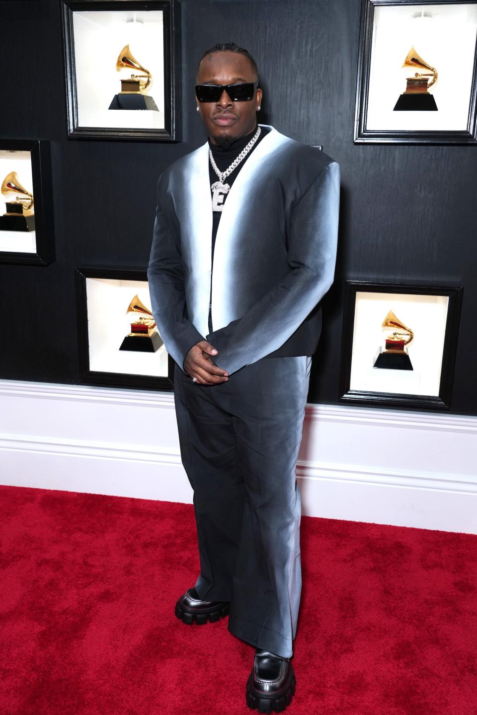 BLXST attends the 2023 Grammy Awards.