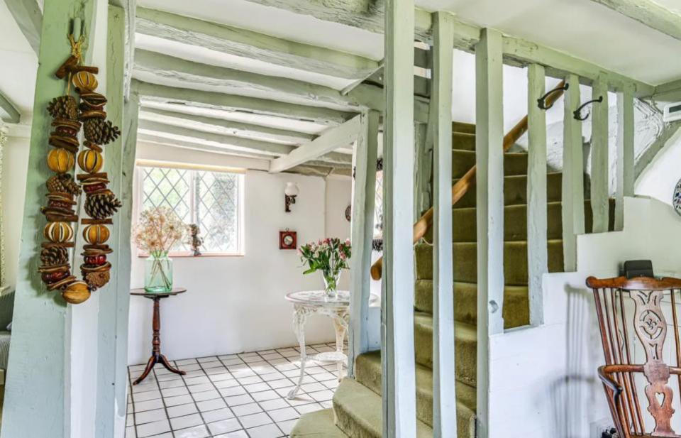 News Shopper: Many of the period features have been carefully restored - like the exposed beams throughout the property