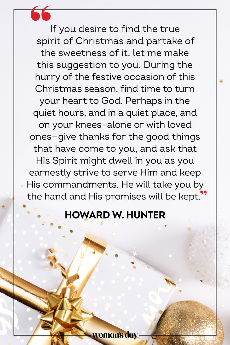 29) Howard W. Hunter