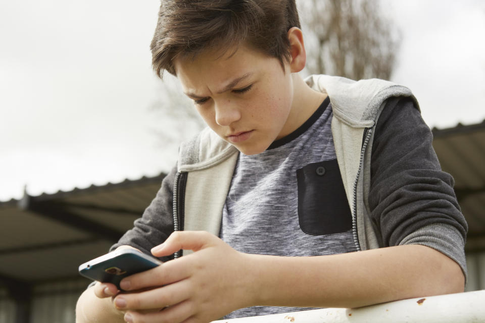 Parents are concerned about children viewing distressing images and videos of the conflict online. (Getty Images)