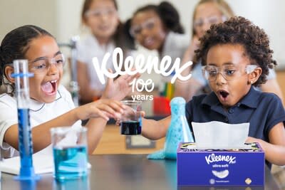 Kleenex® and Jenna Bush Hager Celebrate 100 Years of Facing Life’s Moments by Giving Back to Schools in Need