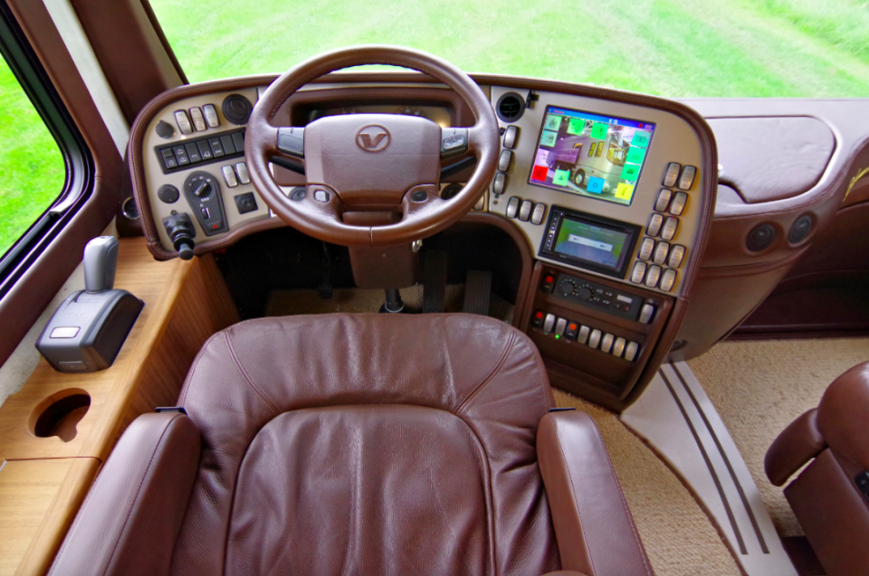 <em>Drivers are seated in complete luxury for life on the road (Caters)</em>