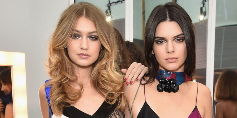 Kendall Jenner and Gigi Hadid Model For Dianne Von Furstenberg Fashion Week