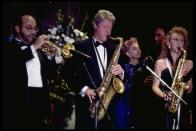 <p>During his campaign, Bill Clinton became known for his saxophone skills. As such, the newly-appointed President decided to join in with the band on the night of his inauguration. </p>