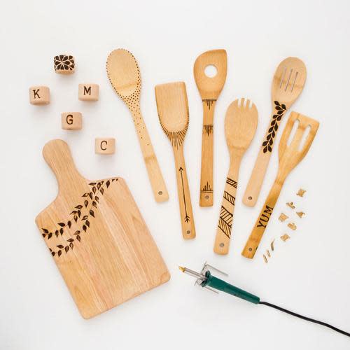 Wood Burned Wooden Spoons & Wood Burning Tips - Adventures of a