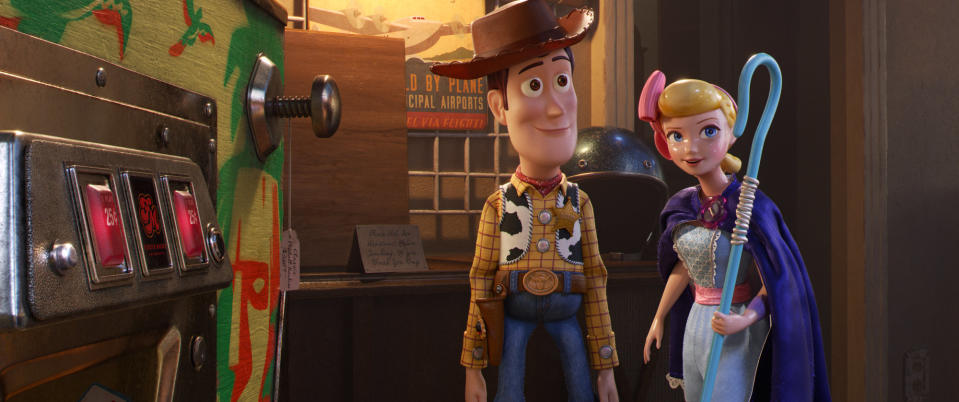 The beloved toys came back for a fourth installment almost nobody really wanted, but Pixar stuck the landing as they always do. Audiences were pleased, critics were pleased and the penny-counters at Disney were very happy indeed. (Credit: Pixar)