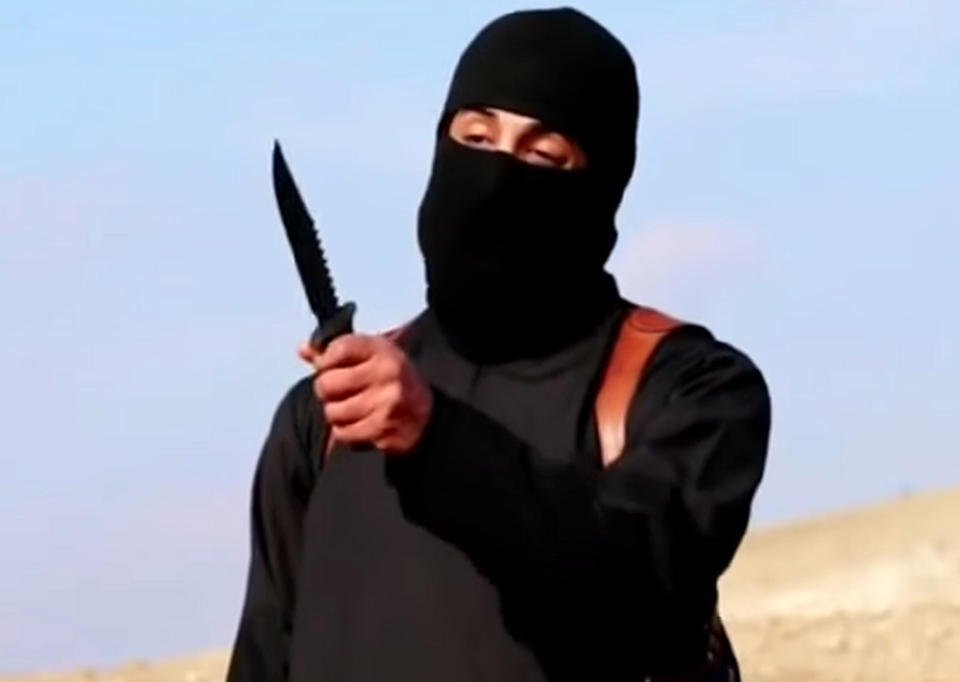 The pair are accused of being in a group with one-time Londoner Mohammed Emwazi, known as ‘Jihadi John’. (Rex)