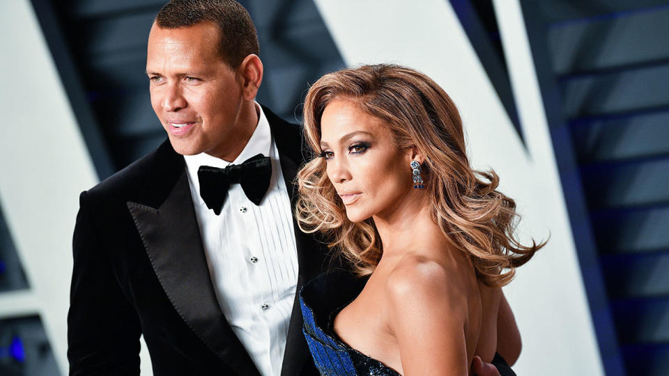 Alex Rodriguez and Jennifer Lopez were one of America's most high-profile power couples. Pic: AAP