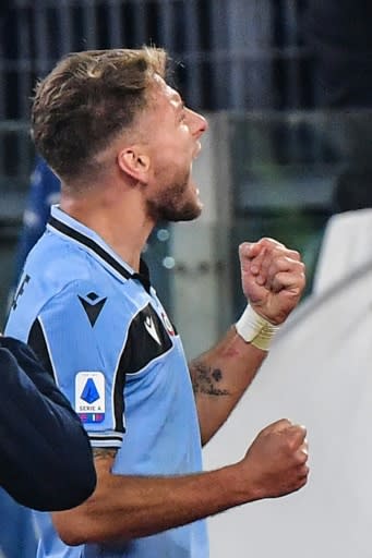 Hot shot: Ciro Immobile is the top Serie A scorer with 20 goals this season