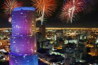 <p><strong>Miami Beach, <strong>Florida</strong></strong></p><p>Watch the 4th of July fireworks display on <a href="https://www.fireworkscalendar.com/miami/#fourth-of-july" rel="nofollow noopener" target="_blank" data-ylk="slk:Miami Beach;elm:context_link;itc:0;sec:content-canvas" class="link ">Miami Beach</a> if you’re planning on celebrating in the city.</p>