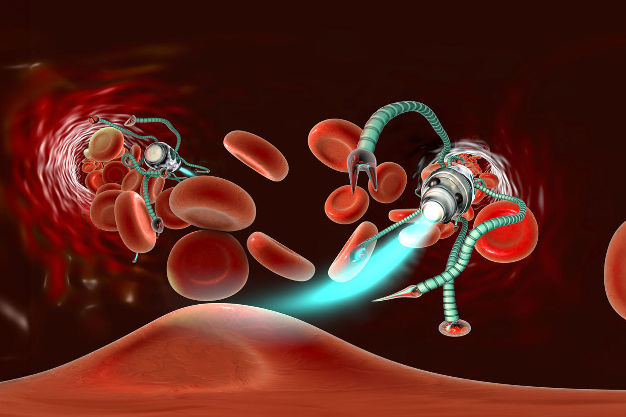 Medical nanorobot Getty Images/KATERYNA KON/SCIENCE PHOTO LIBRARY