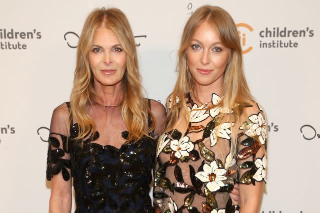 <p>Phillip Faraone/Getty</p> India Oxenberg (right) with mother Catherine in 2022.