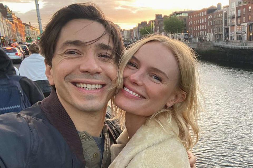 Kate Bosworth/Instagram Justin Long and Kate Bosworth