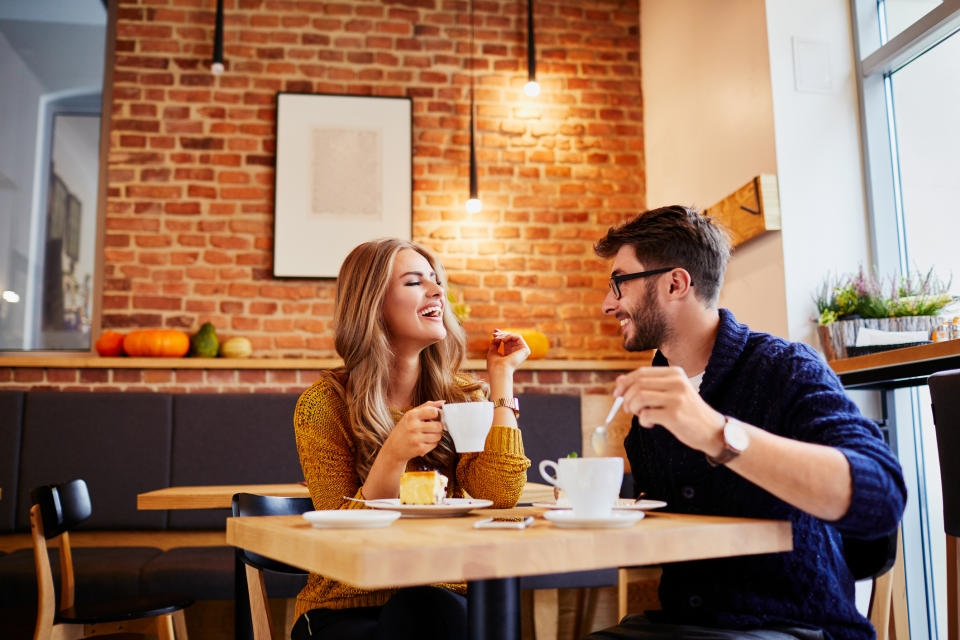 Couple on a date