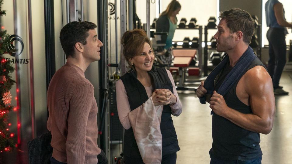 Michael Urie, Kathy Najimy, and Luke Macfarlance