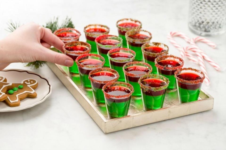 christmas jell o shots