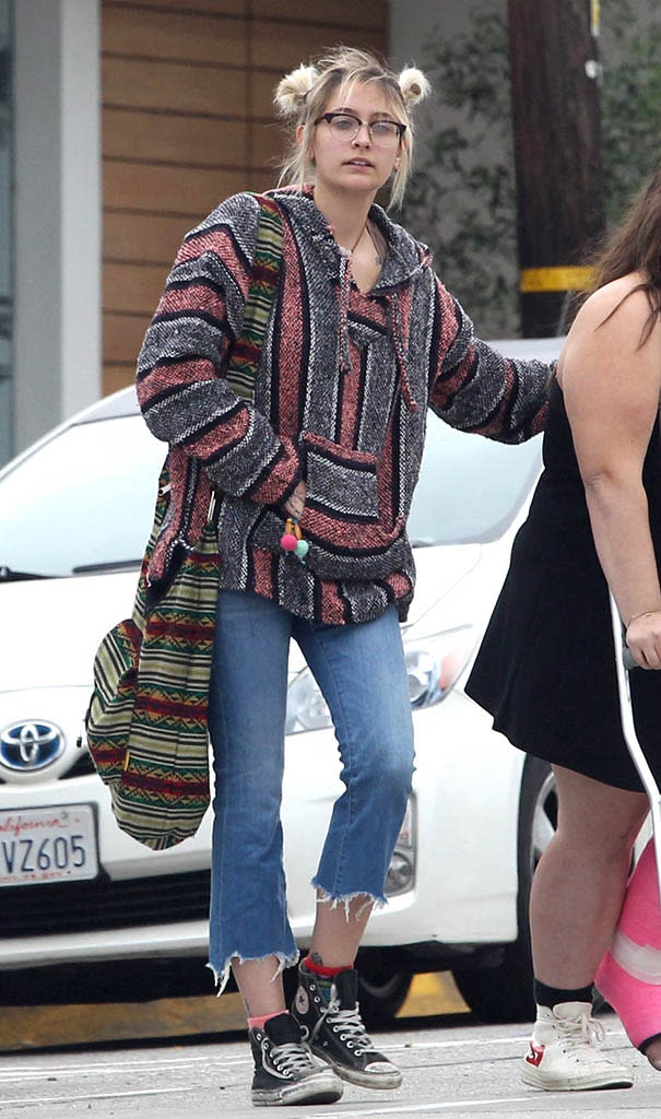 Paris Jackson is more grunge than glam. (Photo: RMLA/BACKGRID)