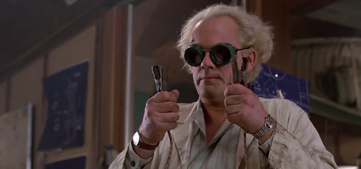 Sequel... is there's another Back To The Future movie in the offing, Christopher Lloyd is in - Credit: Universal