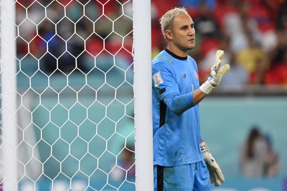 巴黎聖日耳曼的門神納瓦斯(Keylor Navas)慘吞最大敗戰。法新社