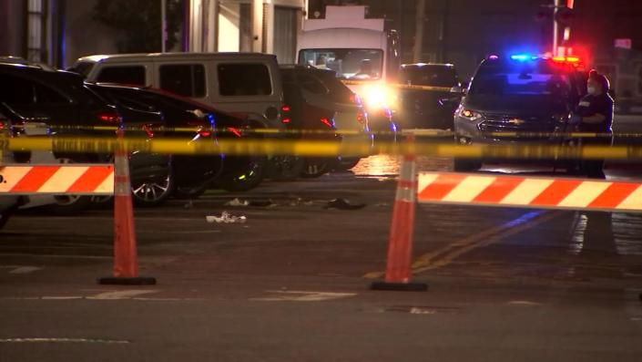 Orlando police said the deadly shooting happened at Orange Avenue and Jefferson Street.