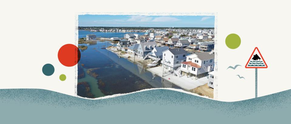 High-tide flooding occurs on average twice as often in coastal communities as it did 20 years ago, federal data shows.