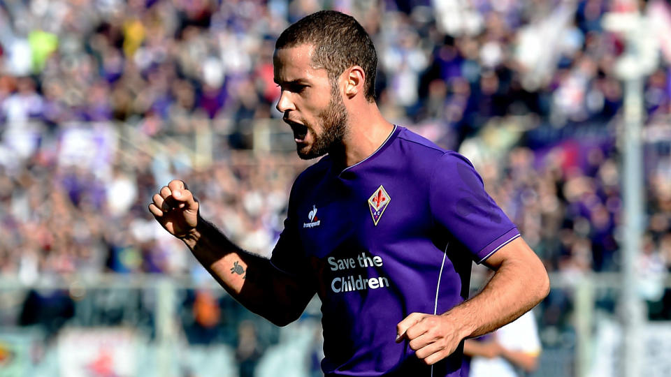 Mario Suarez completed his move from Fiorentina to Watford 24 hours before the window closed