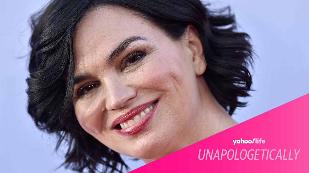 Karen Duffy opens up to Yahoo Life about living with a chronic illness. (Photo: Getty Images; Designed by Designed by Schuyler Stone)