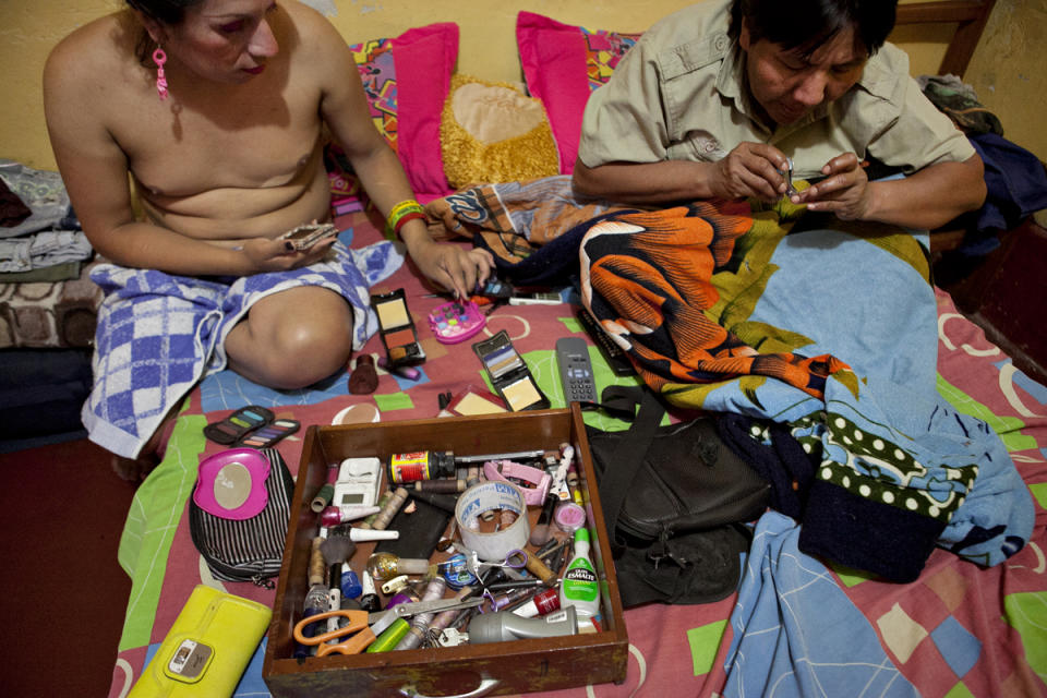 <p>Though many trans women don’t have support from family, Tamara has a close relationship with her mother, Evila, right, who is a lesbian. (Photo: Danielle Villasana) </p>