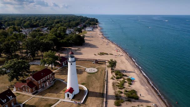 PHOTO: The lighthouse at Fort Gratiot by Lake Huron in Port Huron, Mich., in an undated stock image. (Grandriver/Getty Images)