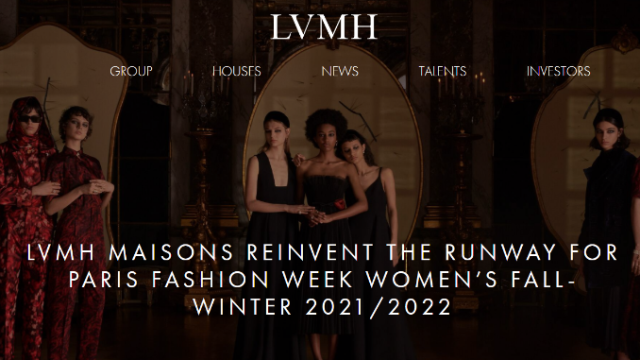 LVMH Maisons reinvent the runway for Paris Fashion Week Women's Fall-Winter  2021/2022 - LVMH