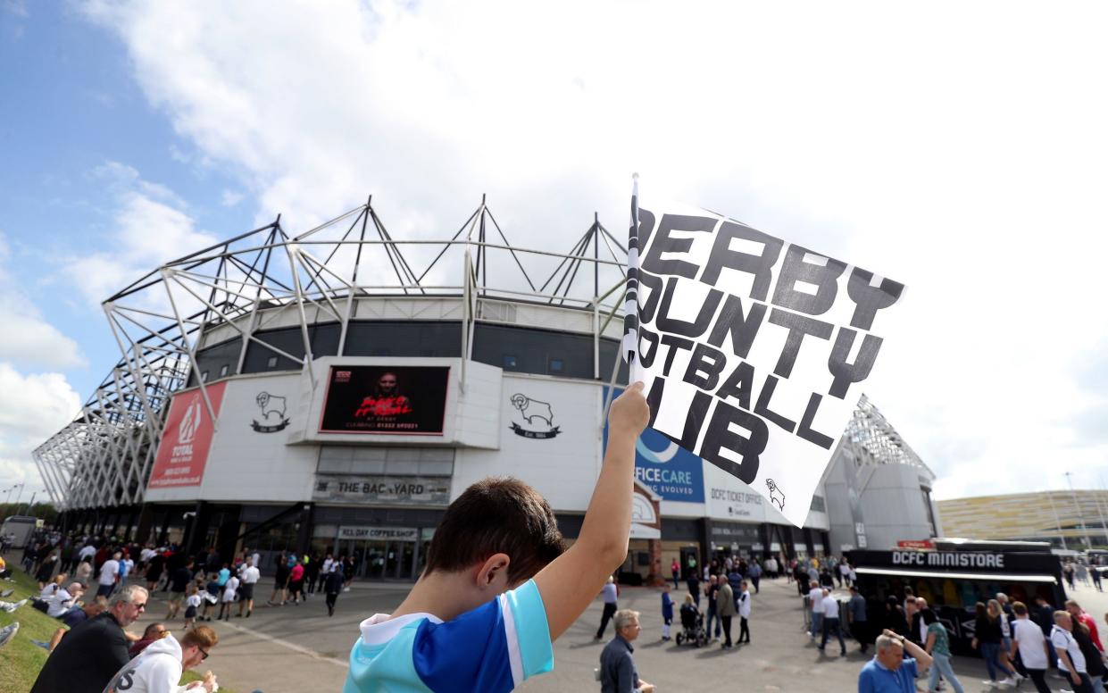 Pride Park - Derby County poised to go into administration, risking a 21-point deduction - PA