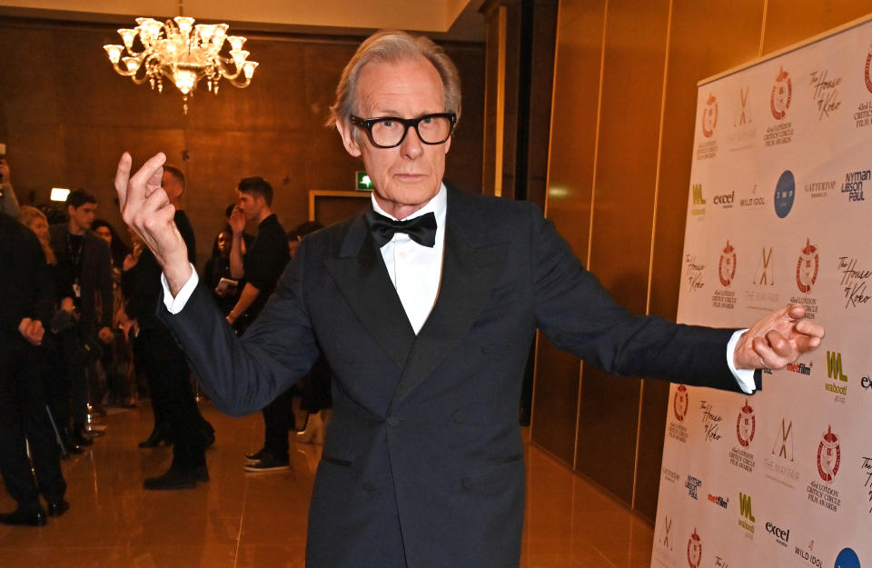 LONDON, ENGLAND - FEBRUARY 05: Bill Nighy attends The 43rd London Critics' Circle Film Awards at The May Fair Hotel on February 5, 2023 in London, England. (Photo by David M. Benett/Dave Benett/Getty Images)