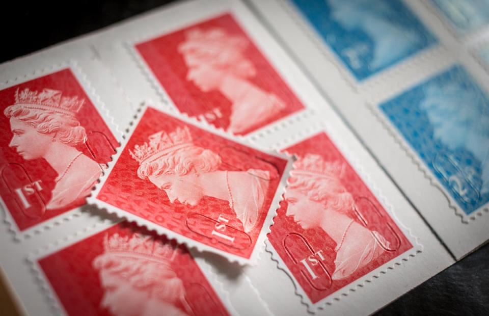 First and second class postage stamps (Getty Images)