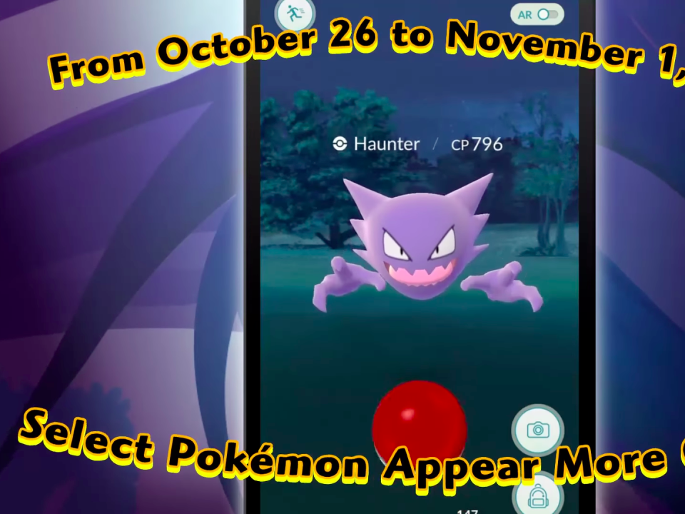 pokemon go halloween