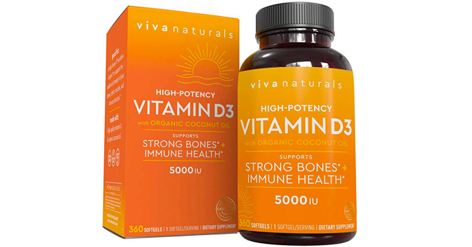 Vitamin D3 5000 IU (Photo: Amazon)