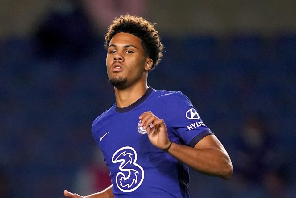 Myles Peart-Harris has left Chelsea for west London rivals Brentford (PA)
