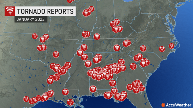 January Tornadoes 2023
