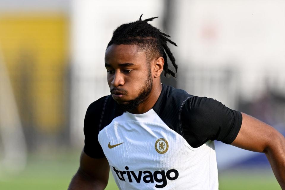 Christopher Nkunku is back in training (Chelsea FC via Getty Images)