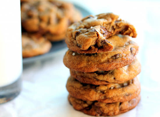 <strong>Get the <a href="http://www.ambitiouskitchen.com/2012/09/nutella-stuffed-brown-butter-sea-salt-chocolate-chip-cookies-my-favorite-cookie-ever/">Nutella-Stuffed Brown Butter and Sea Salt Chocolate Chip Cookies recipe</a> by Ambitious Kitchen</strong>