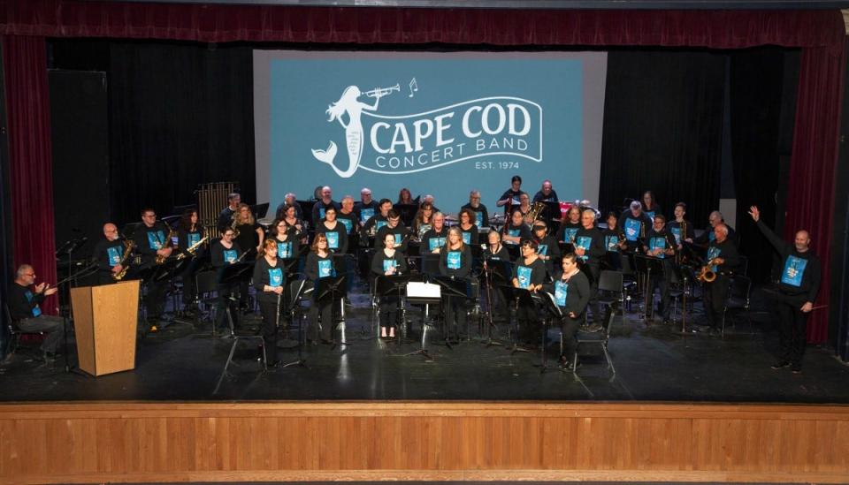 The Cape Cod Band performs "Full Spectrum: Musical Colors to Brighten Your Day" at 2 p.m. on March 30 at Barnstable High School.