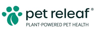 Pet Releaf is the original plant-based pet health brand — supporting pets, their parents, and the planet with sustainably made, veterinarian-formulated hemp-based solutions. (PRNewsfoto/Pet Releaf)