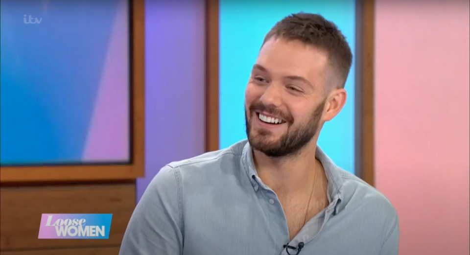 john whaite on loose women in 2019