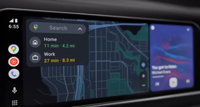 Android Auto Gets CarPlay-Like Split-Screen Home Screen Layout