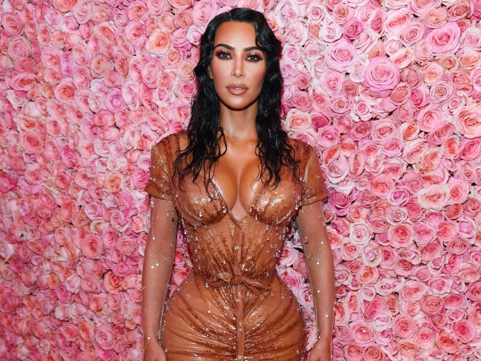 Kim Kardashian attends the 2019 Met Gala.