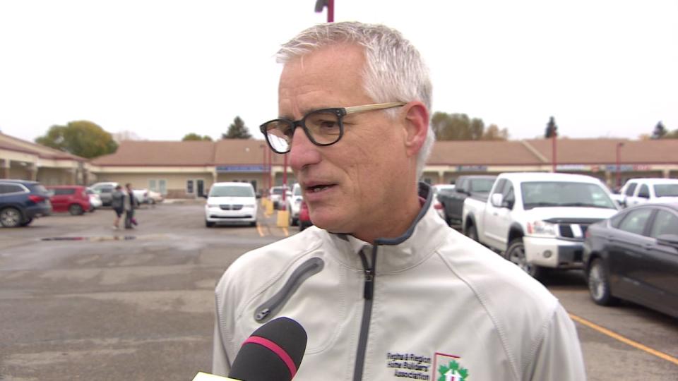 Stu Niebergall, prsident of the Regina and Region Home Builders' Association: "We’ve had hundreds of comments from our members related to this."