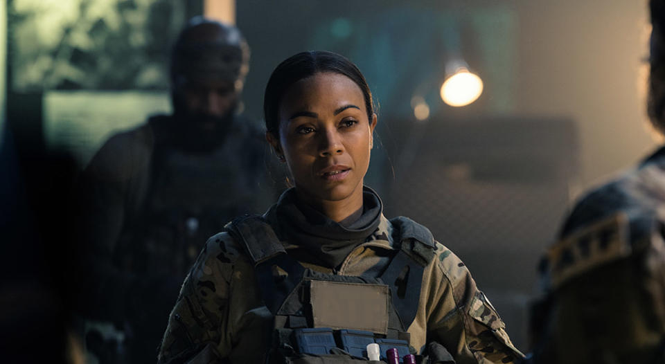 Zoe Saldana as Joe In Special Ops: Lioness