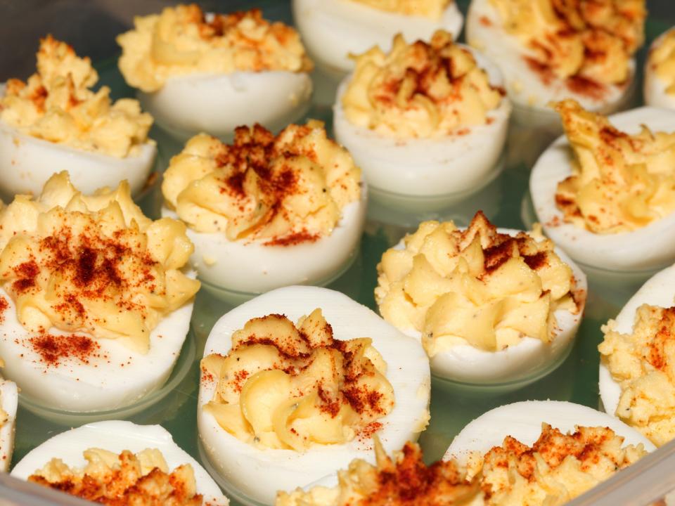 deviled eggs